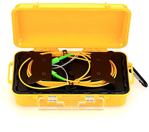 LWL-Test-Tool SC/APC SM(9/125), OTDR Launch Cable Box 1000m Verlängerungskabel OTDR