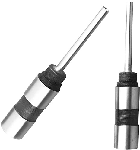 Utoolmart Perforadora de papel de 3 mm, herramienta de broca hueca de vástago recto, para perforadora de agujeros, 2 unidades