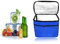 Kühltasche Faltbar,10L Picknicktasche Kühltasche,Thermotasche Klein,Isoliertasche Lunch,Kühltasche Eistasche,Lunch Tasche,Kühlbox für Picknick (Blau)