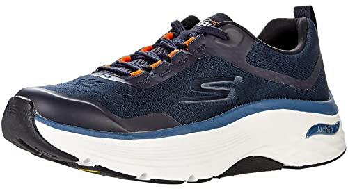 Skechers Max Cushioning Arch Fit - 220196 Navy/Orange 8 D (M)