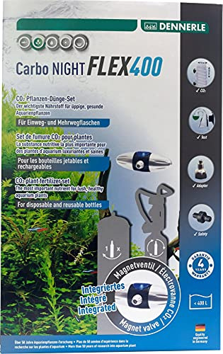 Dennerle Carbo Night Flex400 - CO2-Düngeset für Aquarien bis 400 Liter