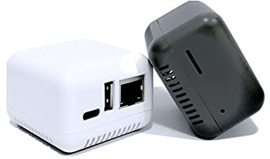 LOYALTY-SECU Mini RJ45 Network Print server for USB 2.0 Printer White Color