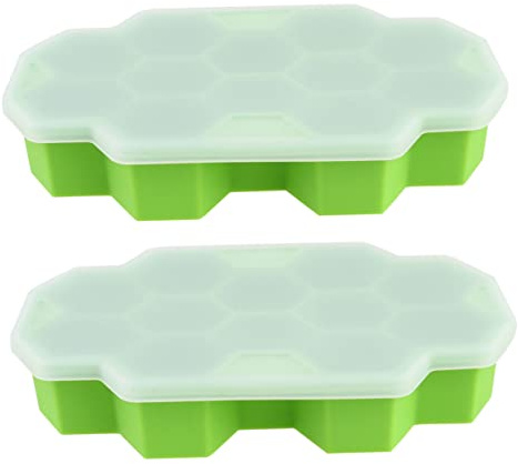 Eisgitter 2er-pack Wabeneis Silikon 12 Gitter Wiederverwendbar Für Zuhause