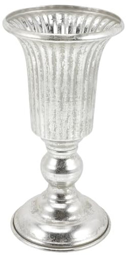 VANZACK Eisenurne Pflanzgefäß Vintage Blumentopf Elegantes Herzstück Für Garten Home Hochzeit