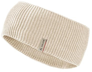 VAUDE Stirnband Moena Headband, atmungsaktiv, elastisch und warm, ecru, Einheitsgröße