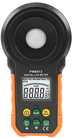 Lichtmeter, Lichtmeter Fotografie Digital Light Meter Integrierte Lichtmesser Handheld-Lichtmesser PM6612L / PM6612. Lux/FC Light Meter Umweltprüfgerät für die Kultivierung und Messung von Zimmerpfl