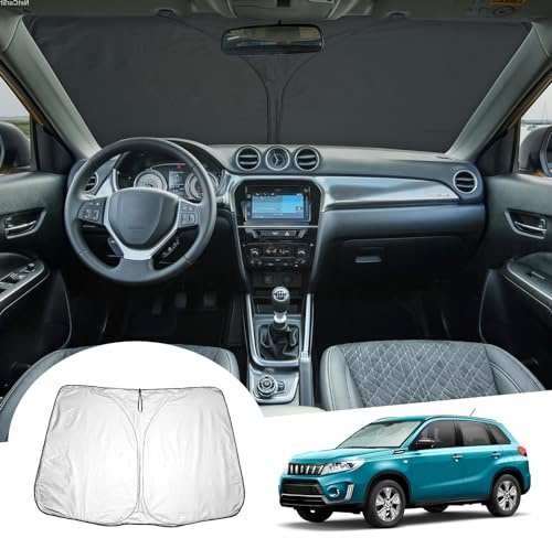 [Upgrade] GAFAT Suzuki Vitara LY iV-4 Hybrid 2016-2025 2026 Parasole, Parabrezza interno, Protezione Solare, Raffreddamento, Protezione UV, Suzuki Vitara Accessori