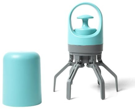 Trottinette portable à main pour déjections canines, ramasseur de déjections canines hygiéniques avec distributeur de sacs à six griffes pour chiens de petite, moyenne et grande taille, promenades,