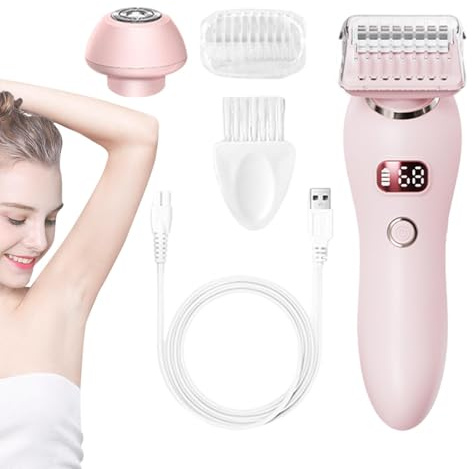Epilator hårborttagning för kvinnor, trimmer för kvinnor, hårborttagare damtrimmer | ansiktsrakapparat, vattentät damhårklippningsmaskin, mångsidig personlig groomer för kvinnor och flickor