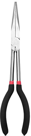 Swiixxer Needle-Nose Pliers 11 Inch Super Long Needle-Nose Pliers with Long Handle Repair Tool 28cm