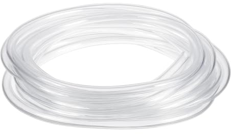 PATIKIL 5M Air Conditioner Drain Hose 6mm ID x 10mm OD Leakproof PVC Clear Universal AC Drain Hose Pipe Replacement for Mini-Split Window AC Unit Parts Irrigation Washing Tube