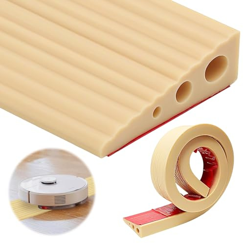 Türschwellenrampen, PVC Rollstuhlrampe, Schwellenrampe, Gummirampe Auffahrrampe Schwellenrampe für Rollstuhl, rutschfeste Oberfläche, Kinderwagen, Rollator oder e Scooter (huangshan, 100*6.5*2.5cm)