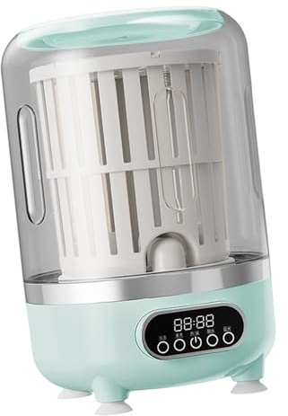 Amagogo Lavatrice Portatile Mini Lavatrice Secchio per Bucato Lavabiancheria con Centrifuga da 3L Adatta per Dormitori Viaggi E Appartamenti, Verde