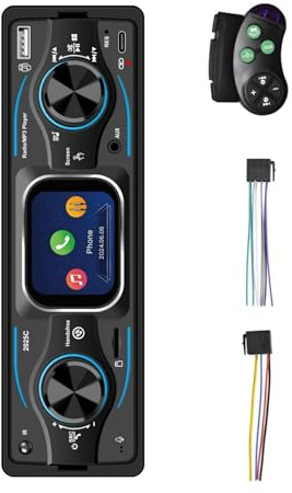 Autoradio, DAB+ MP3 Radio con porta USB, lettore MP3 per auto, lettore audio con porta USB AUX