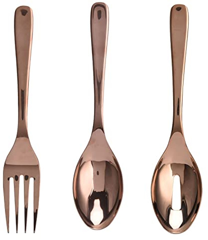 Set De Cubiertos De Acero Inoxidable, Tenedor Y Cuchara Rosado, Ligero Y Duradero - Elegante Y Seguro Para Cocina, Restaurantes Y Hogar