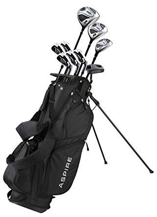 Aspire XD1 - Men's Complete Golf Club Set - Regular Size, Blue Right Hand