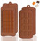 4 moldes de chocolate de silicona antiadherentes de grado alimenticio y barras energéticas para bombones caseros, bombones, dulces, gofres, decoración de tartas