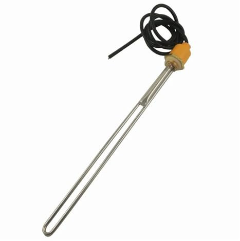 KEUQIXMR Élément de Tube de chauffage solaire en acier inoxydable, 220V, 1,5 kw, for chauffe-eau électrique