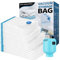 Bolsas de Vacío Ropa con Bomba Eléctrica, 20 Piezas Bolsas Vacío Para Ropa 5XL+5L+5M+5S para Guardar Ropa, Ropa de Cama, Almohadas, Mantas, Edredones, Bolsas ahorradoras de espacio
