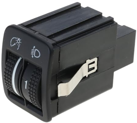 jklymm 5ND941333 5N0941333 5ND941333A für 2008–2015 Scheinwerfer Dimmer, Helligkeits Einstellschalter, Ersatzzubehör, Scheinwerfer Einsteller