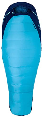 Marmot Trestles 15, Mumienschlafsack für Damen, Leichter und Warmer 3 Jahreszeiten Kunstfaser Schlafsack, ideal zum Camping und Trekking