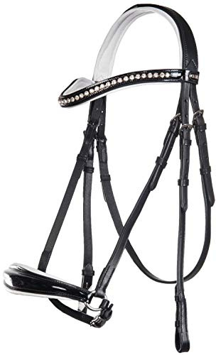 HKM Carolin Pferdeausstattung schwarz/weiß One Size