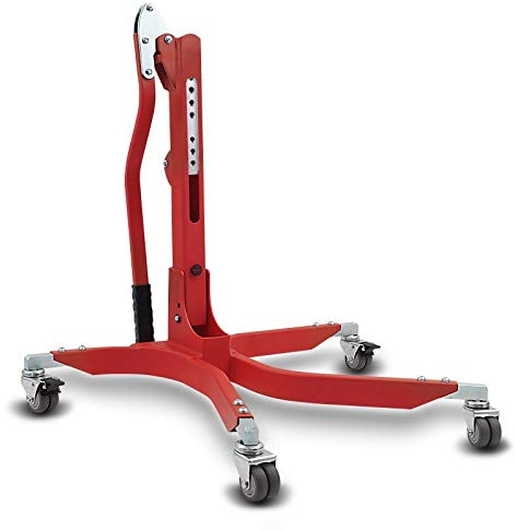 Caballete Moto Elevador Central CS Power Rojo, sin Adaptador específico