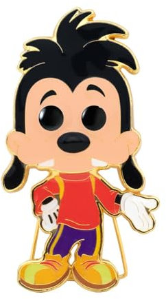 Loungefly Funko POP! Enamel Pins: Disney - Max - Goofy - Spilla da Collezione Carina - per gli Zaini & Borse - Idea Regalo - Merchandising Ufficiale - TV Fans