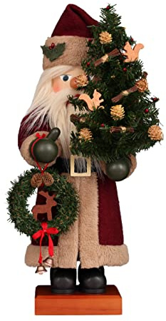 Ulbricht Nussknacker Premium Weihnachtsmann Wald Neuheit 2022