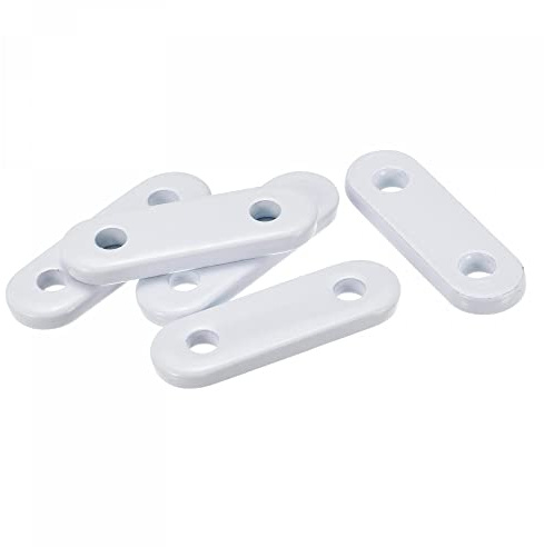 sourcing map Curtain Weights (28g), Drapery Iron Weight for Bathroom Home Curtains Tablecloth Flags, White, 8Pcs