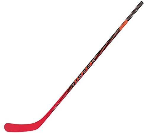 Franklin Sports Junior Ice Hockey Stick - Ripper Right Handed Ice Kids Hockey Stick - 55 Inch Junior Composite Shaft for Youth Players - 50 Flex + Textured Grip - Righty
