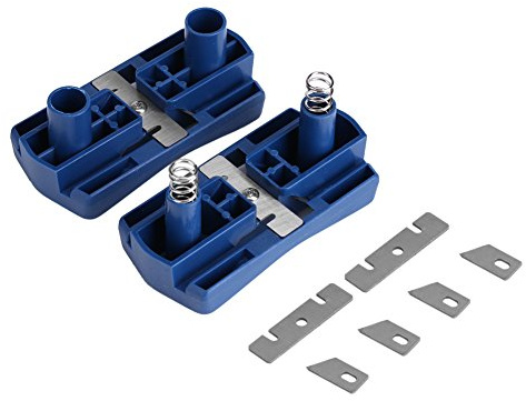Dioche Tagliabordi per Impiallacciatura Taglierina per Legno Bordatrice per Bordi in Legno PVC 2 Bordi Utensili Manuali Manuali Utensile per la Lavorazione del Legno