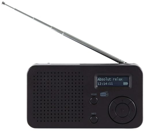 DABMAN 17 Radio portable DAB+/FM avec Bluetooth noir