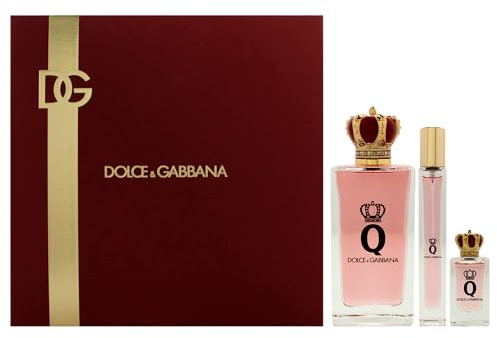 Dolce & Gabbana Q Eau de Parfum, Set regalo, EDP 100 ml, 10 ml, 5 ml, Profumo Donna