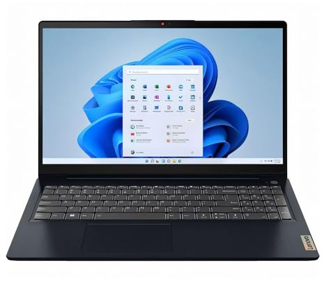 Lenovo IdeaPad 3 15IAU7 15.6 Full HD Laptop | Intel Core i5-1235U 12th Gen CPU | 8GB DDR4 RAM | 256GB M.2 NVMe SSD | Windows 11 Home | Abyss Blue