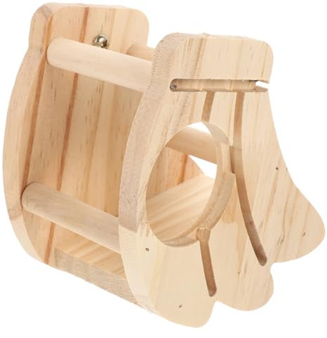 YARNOW Futterspender Für Kaninchen Aus Holz Hasenbehälter Futterspender Für Haustiere Futterständer Für Hasen Futterhalter Praktischer Halter Fütterungswerkzeug Für Hamster