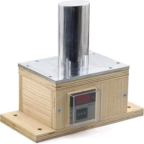 oiakus Ferro da Stiro per Chitarra, Punta Ovale in Alluminio del Saldatore, con Base in Legno, Temperatura Massima Regolabile di 150℃, per La Piegatura delle Costole della Chitarra