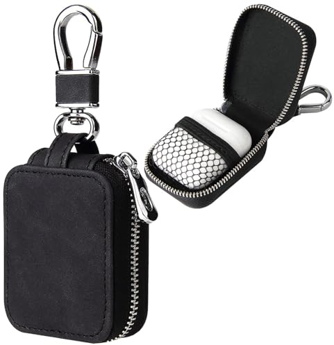 Custodia per Cuffie Bluetooth, Portatile Astuccio Porta Cuffiette, Custodia per Auricolari Fibbia Protettiva e Portatile, Sospensione Resistente Urti e Graffi Design, per Auricolari Wireless