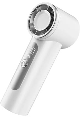 Ventilador de mano | Dispositivo de refrigeración pequeño recargable por USB | Ventilador de mano al aire libre - para niños, hombres, adultos, viajes, oficina, al aire libre, hogar, camping, parque