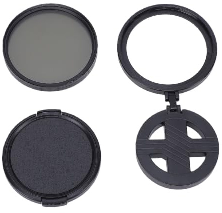 Tangxi 67 Mm Magnetiskt Telefon ND-filter ND2 ND400 Justerbart Neutralt | Praktisk Linsfäste med Variabel Densitet, Finjustering Av Exponeringen, Perfekt för Utomhusmobiler och l