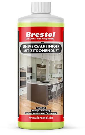 FETTLÖSER Zitrone 1000 ml - Konzentrat Öl Ruß Nikotinentferner Allzweckreiniger - Poolreiniger Küchenreiniger Reinigungskonzentrat