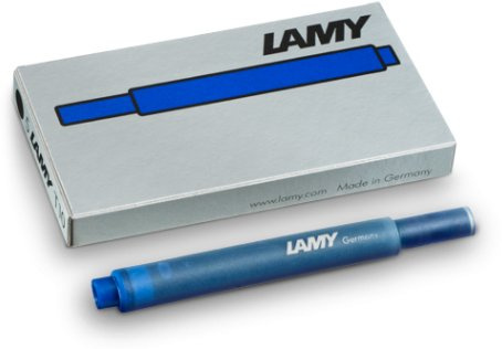 Lamy T10 Tintenpatronen (5, blau)