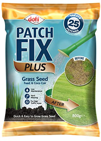 Doff Patch Fix Plus Grass Seed, Feed & Coco Coir 800G