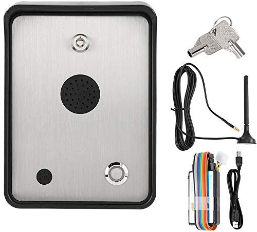 Shanrya Rainproof Two-way Voice GSM Audio Intercom, Access Controller, for Single House Door Gate Opener Access