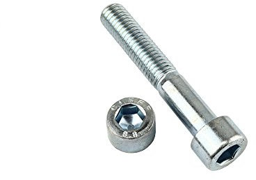 10 Stk Zylinderschraube DIN 912 - M 20 x 70 - Stahl 8.8 galv. verzinkt