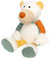 sigikid 43235 Kuscheltier Eisbär Patchwork Sweety, Yellow für Mädchen und Jungen von 0 bis 8 Jahren