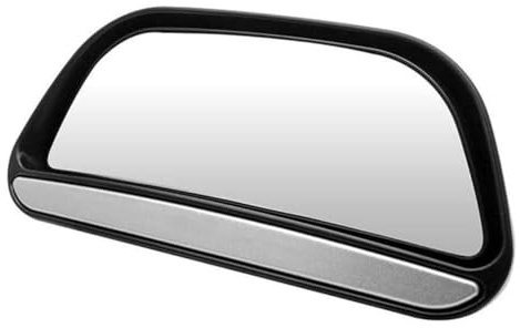KACEPAR - Espejo de punto ciego, 1 pieza de espejo lateral de cristal HD impermeable para coche, camión, furgoneta, autocaravana, motocicleta, espejo auxiliar adicional