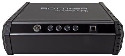 Rottner Pistolenkassette Schutzbox Kevin XL Fingerprintschloss