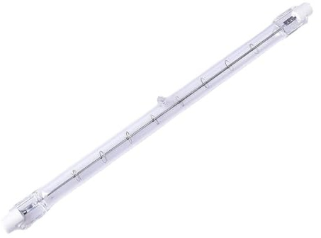 LEDLOCLB 5pcs R7s double-ended halogen bulb 1000 watt 1500 watt 220-240 volt 189MM 254MM warm white halogen bulb suitable for household decoration 5PCS 254MM-1500W