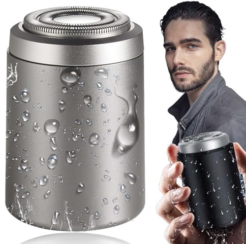 Mini Rasoir Electrique pour Partie Intime avec Capsule Razor Silver
